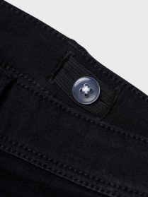 NAME IT Slim Denim Shorts Silas Black Denim